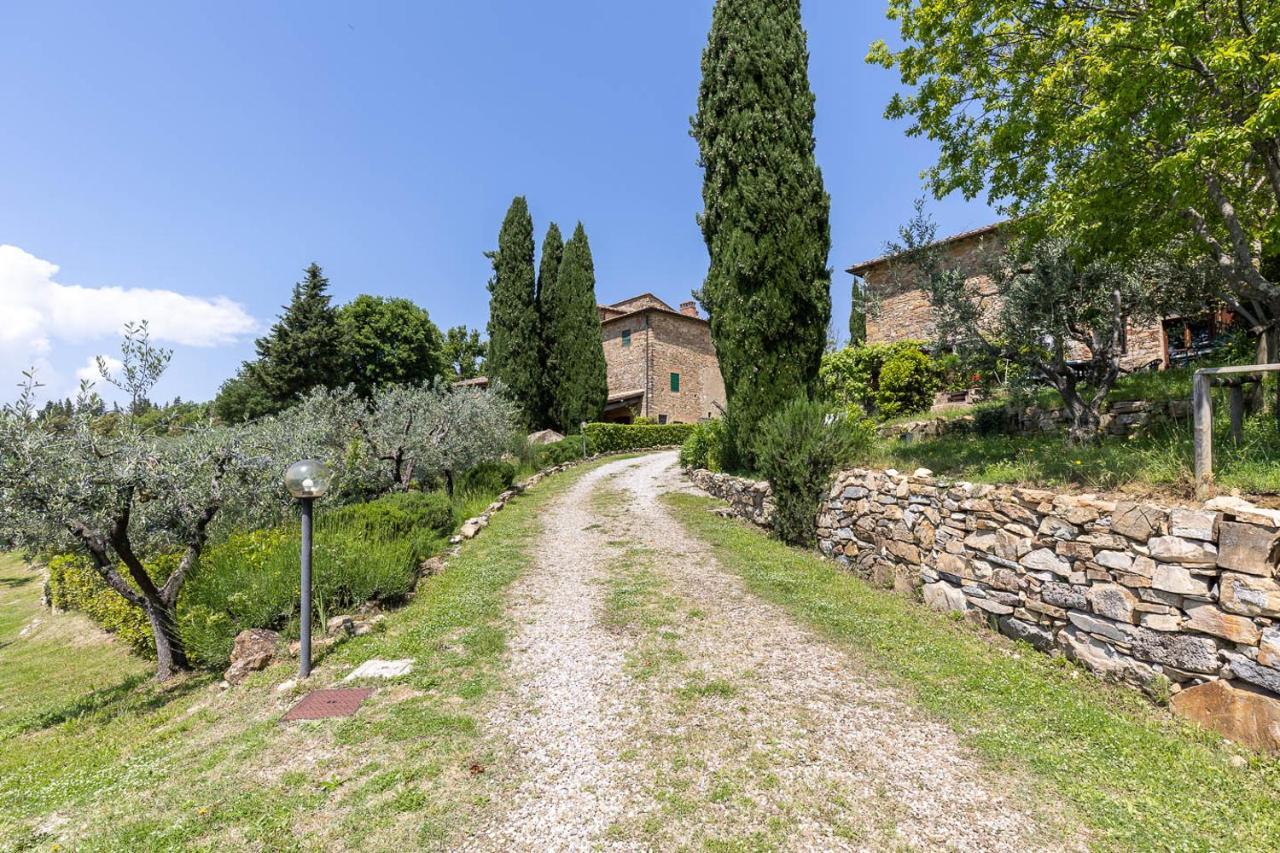 Borgo Nel Chianti Istrice Con Piscina Tennis E Wifi Castellina in Chianti Buitenkant foto