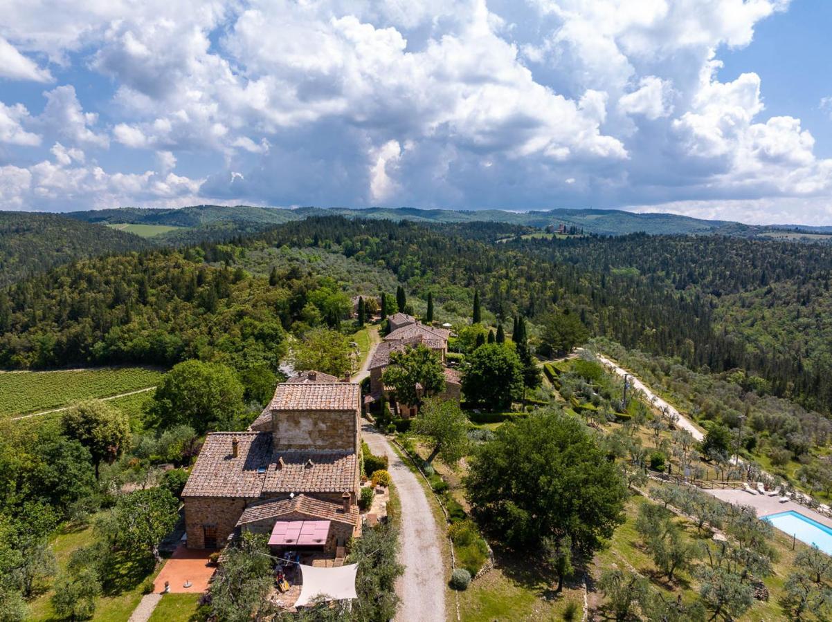 Borgo Nel Chianti Istrice Con Piscina Tennis E Wifi Castellina in Chianti Buitenkant foto