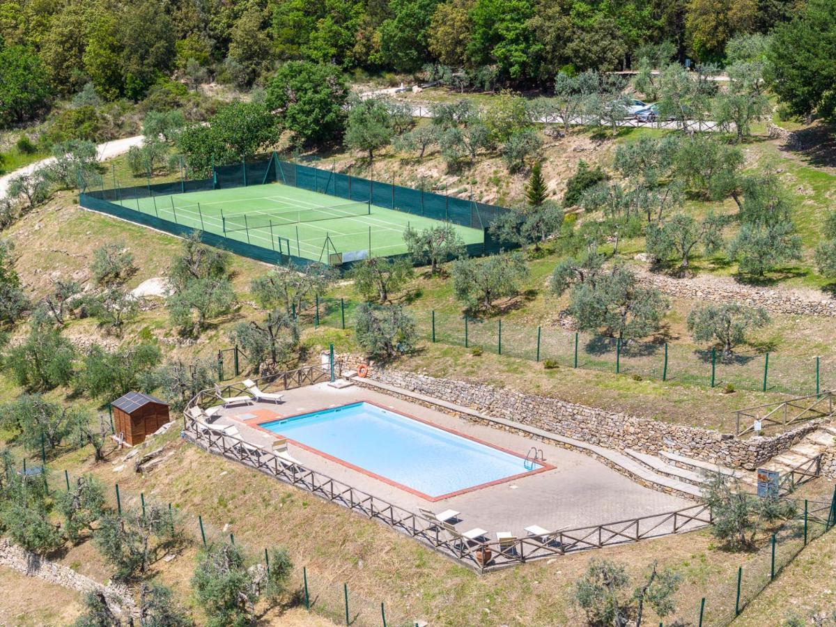 Borgo Nel Chianti Istrice Con Piscina Tennis E Wifi Castellina in Chianti Buitenkant foto