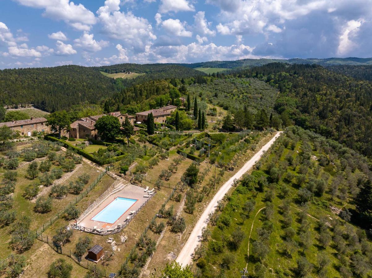 Borgo Nel Chianti Istrice Con Piscina Tennis E Wifi Castellina in Chianti Buitenkant foto