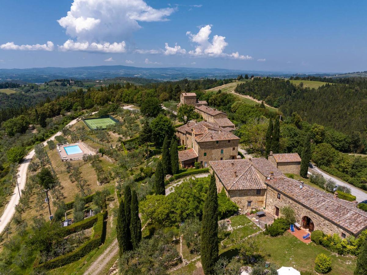 Borgo Nel Chianti Istrice Con Piscina Tennis E Wifi Castellina in Chianti Buitenkant foto
