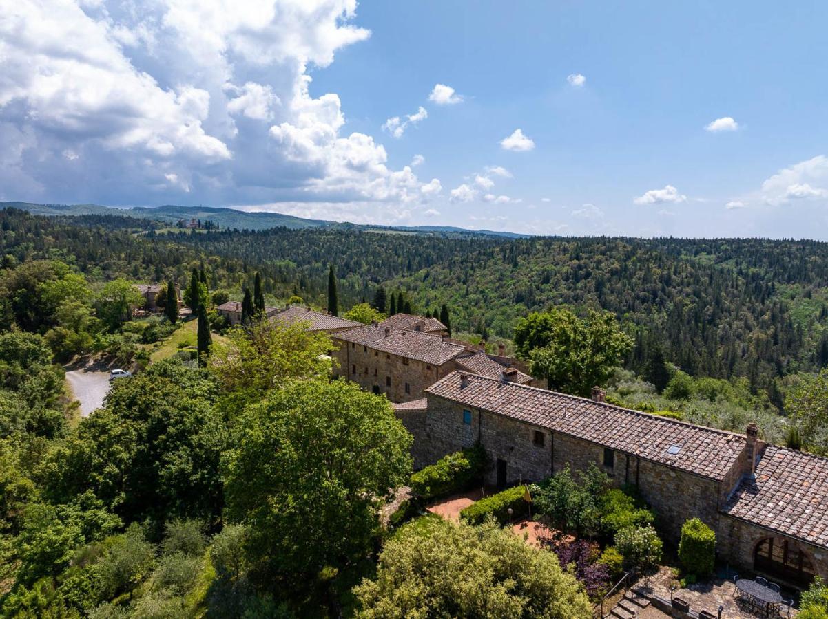 Borgo Nel Chianti Istrice Con Piscina Tennis E Wifi Castellina in Chianti Buitenkant foto