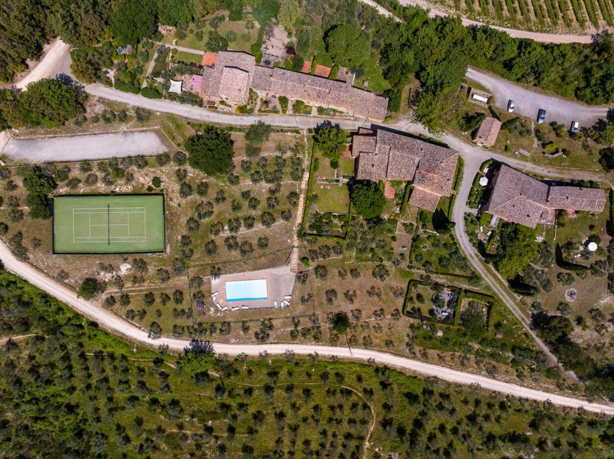 Borgo Nel Chianti Istrice Con Piscina Tennis E Wifi Castellina in Chianti Buitenkant foto