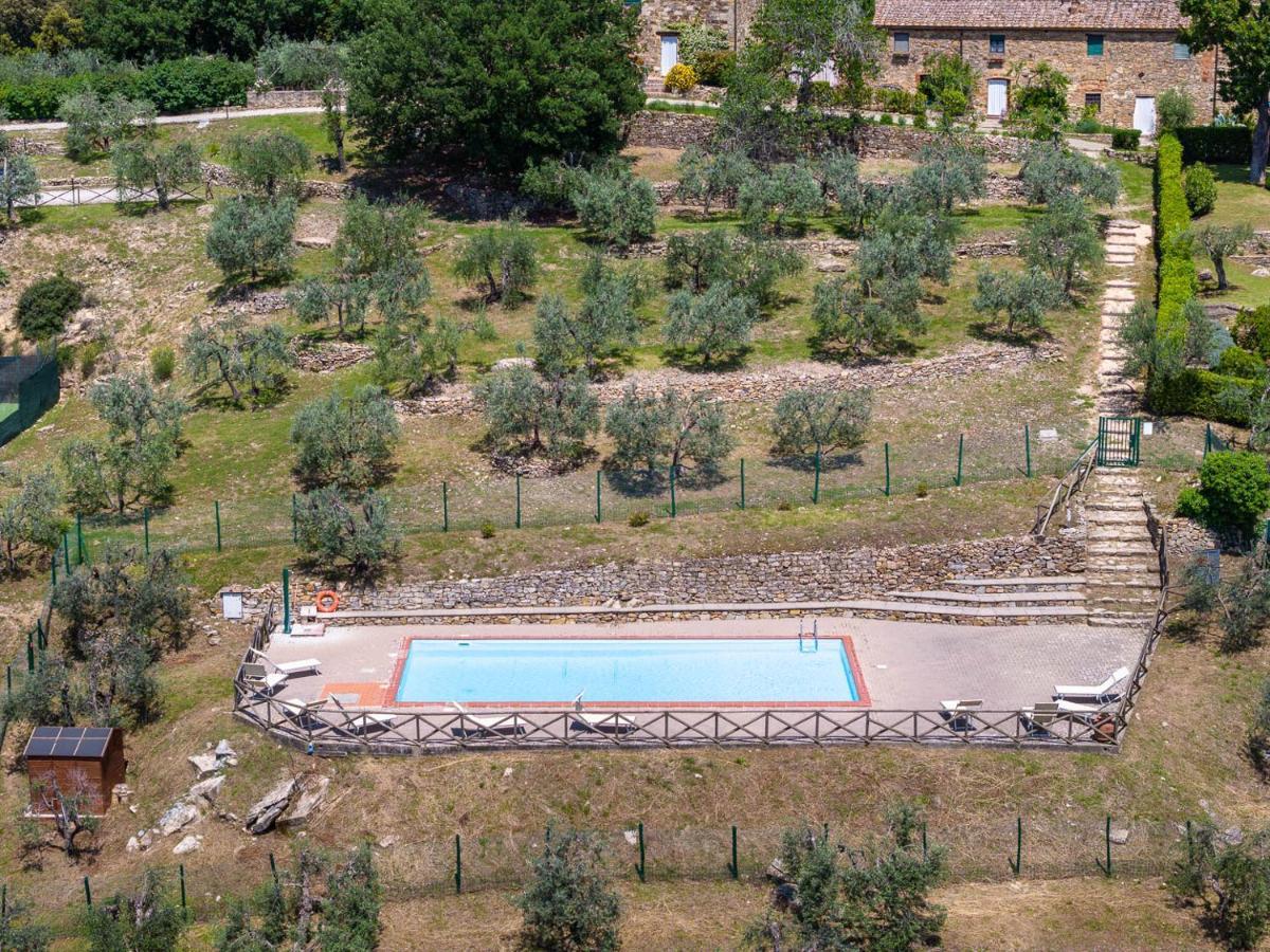 Borgo Nel Chianti Istrice Con Piscina Tennis E Wifi Castellina in Chianti Buitenkant foto